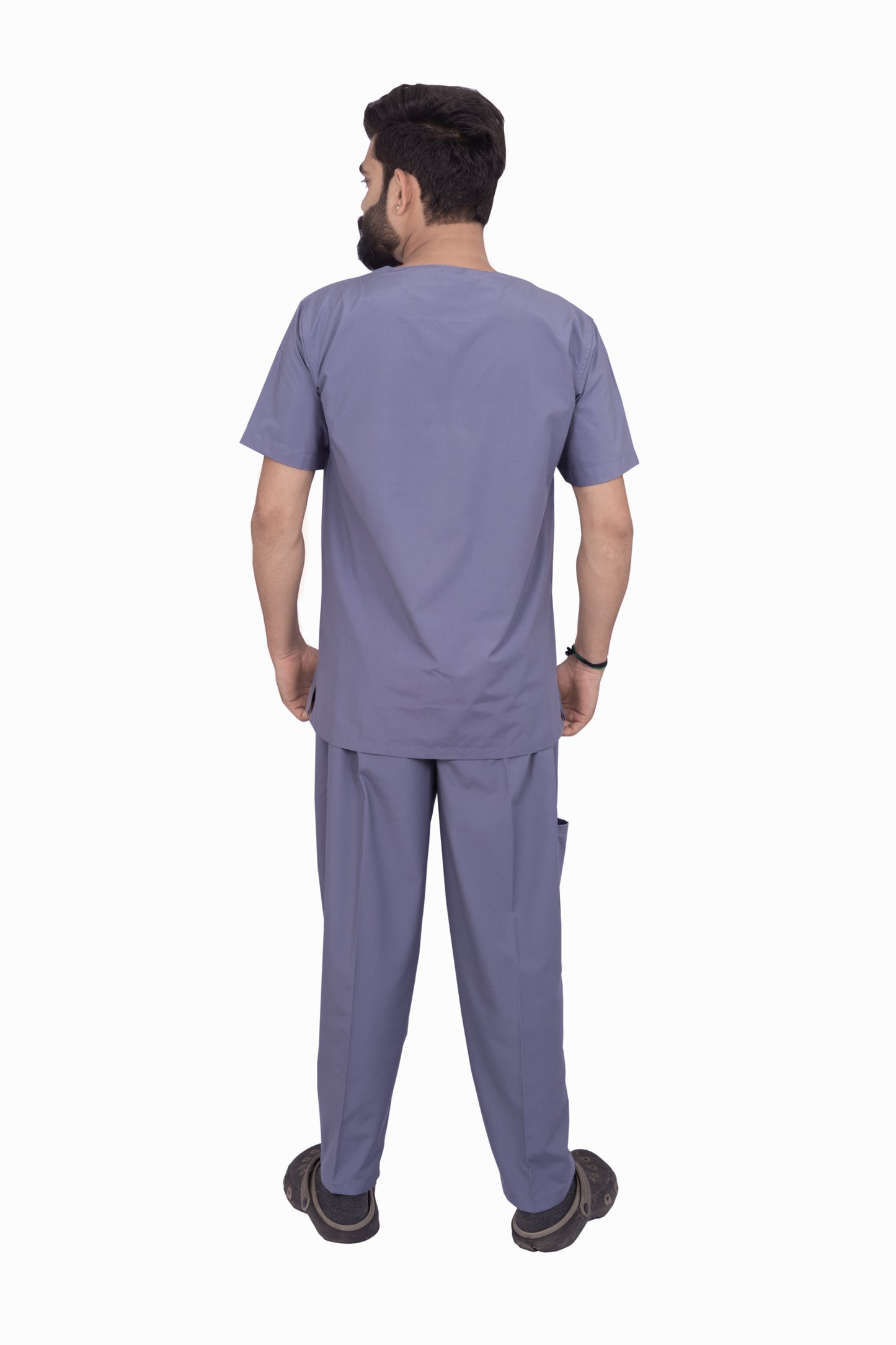 RELAX FIT SCRUB MEN  (GRAY)