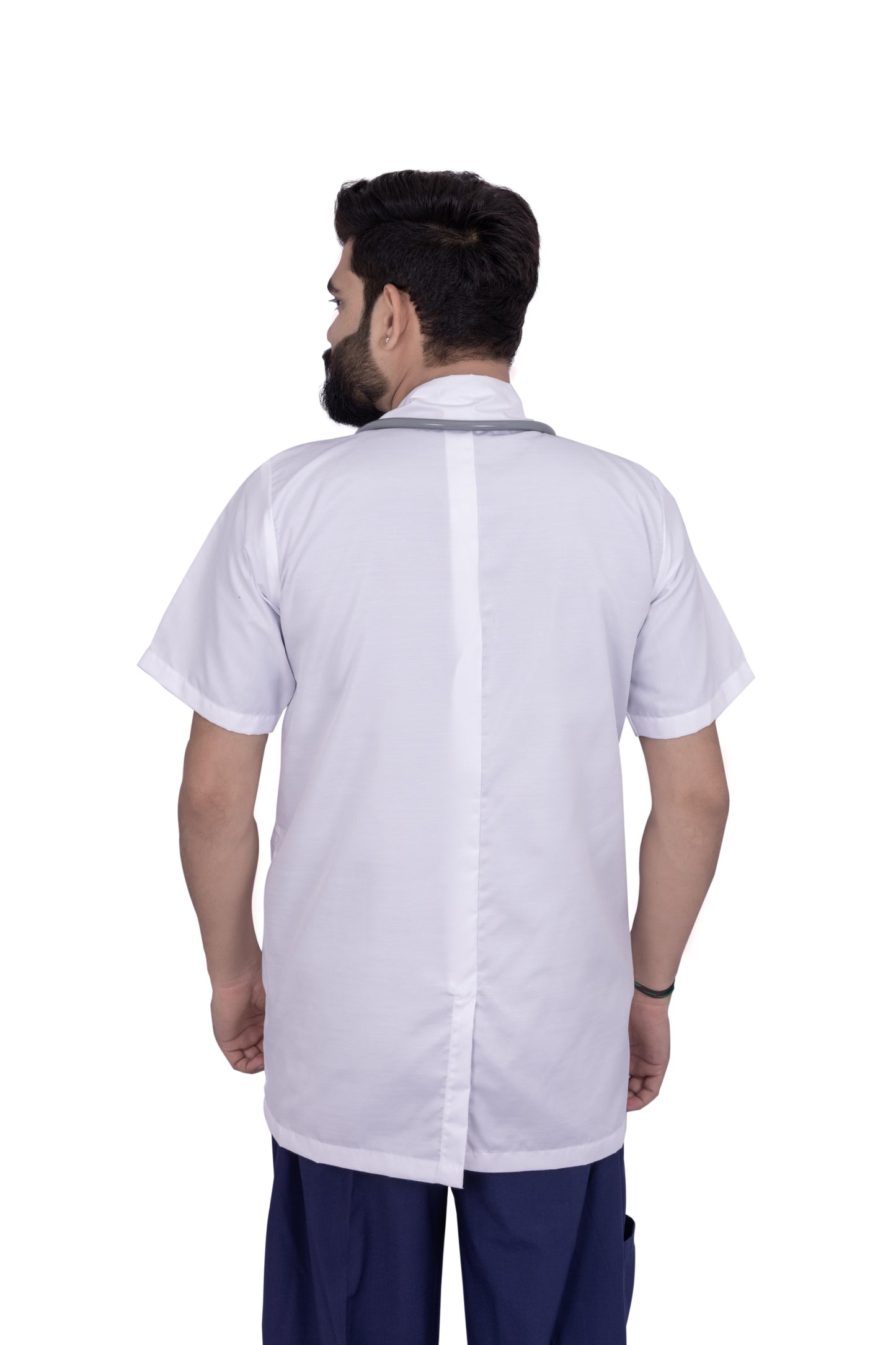 LABCOAT HALF SLEEVE  (MEN)